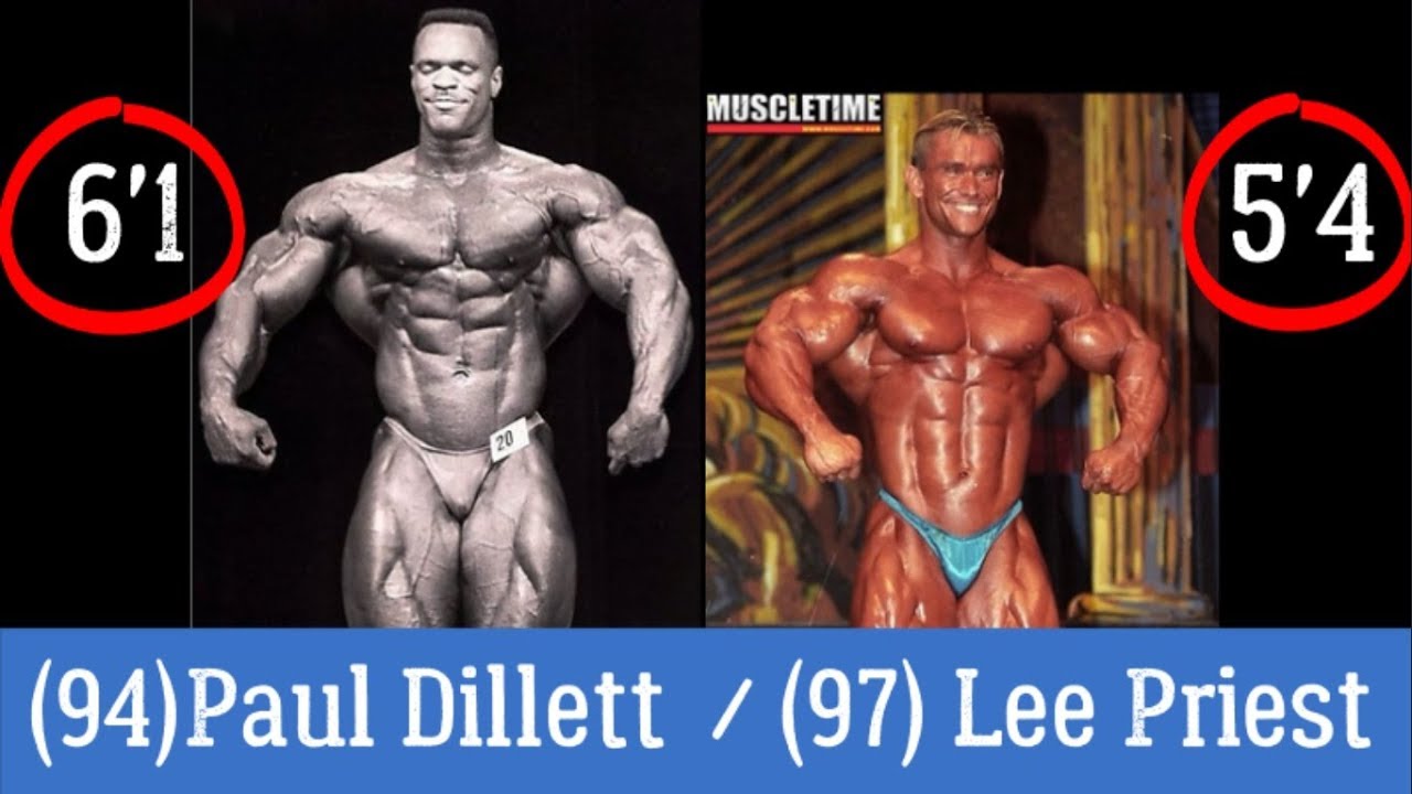 Paul Dillett(1994) vs Lee Priest(1997)