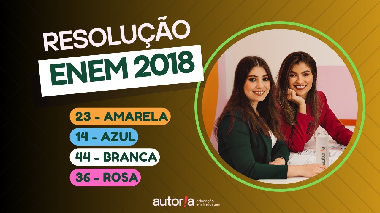 Enem 2018 - Autoria Linguagem - Questão 23 | Linguagens, prova amarela