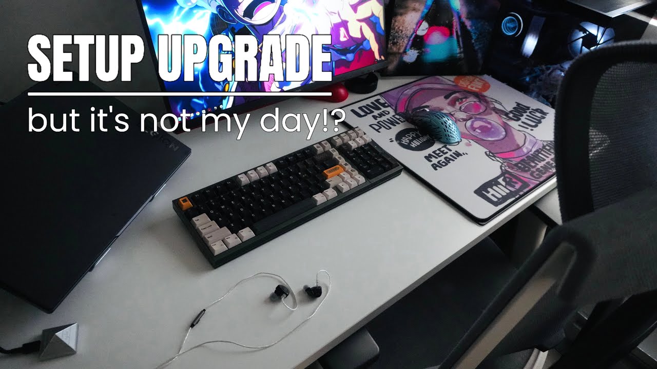 Gaming Vlog 🎮 | upgrading my setup 🎮... and ruining my day 😂 +unboxing haul