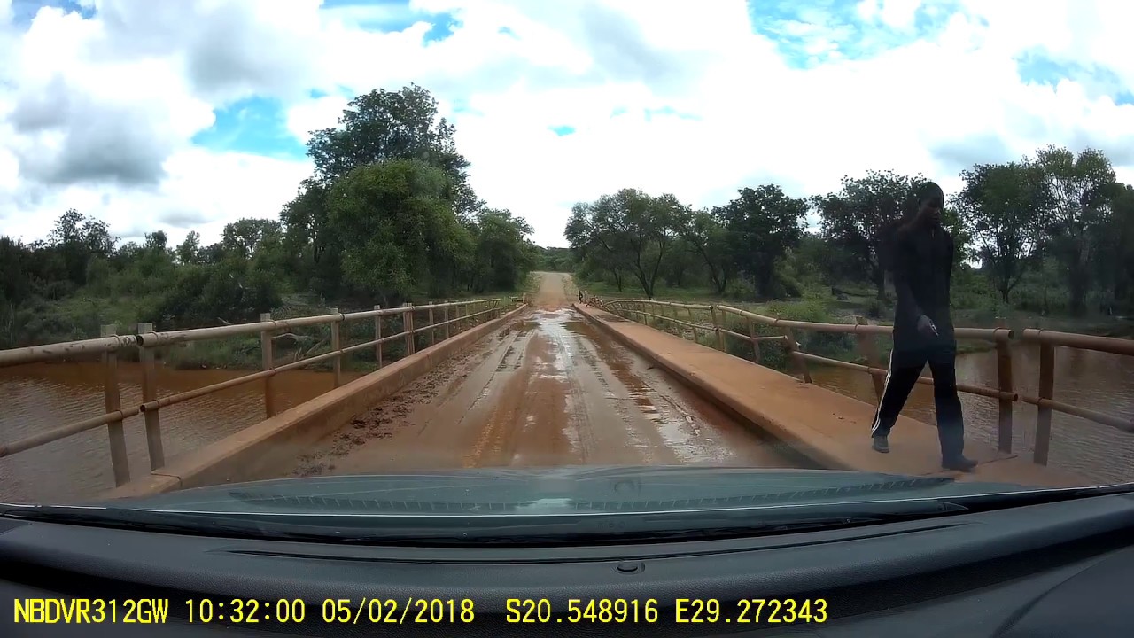 Driving around Filabusi in Matabeleland Zimbabwe
