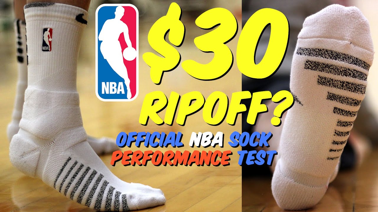 Testing the OFFICIAL $30 NBA Nike Sock! NikeGrip Power/Quick Crew (Is it worth it?)
