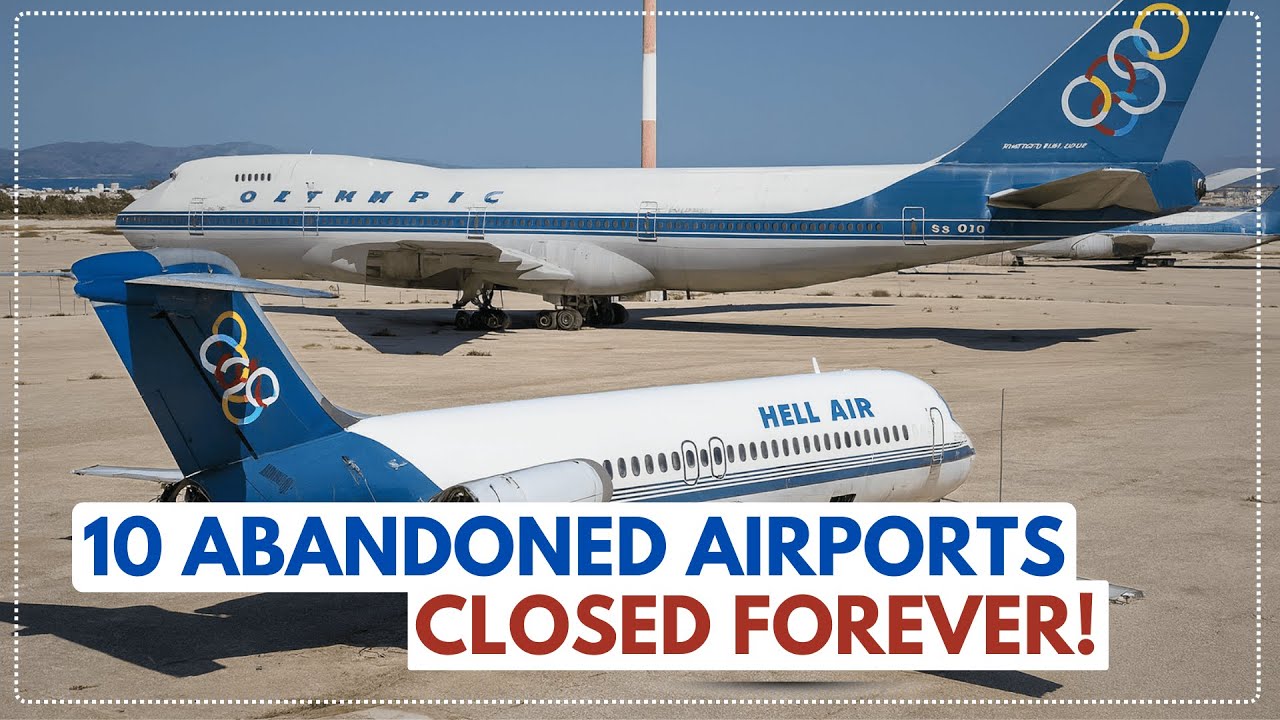 10 Abandoned Airports That No Longer Exist Today!