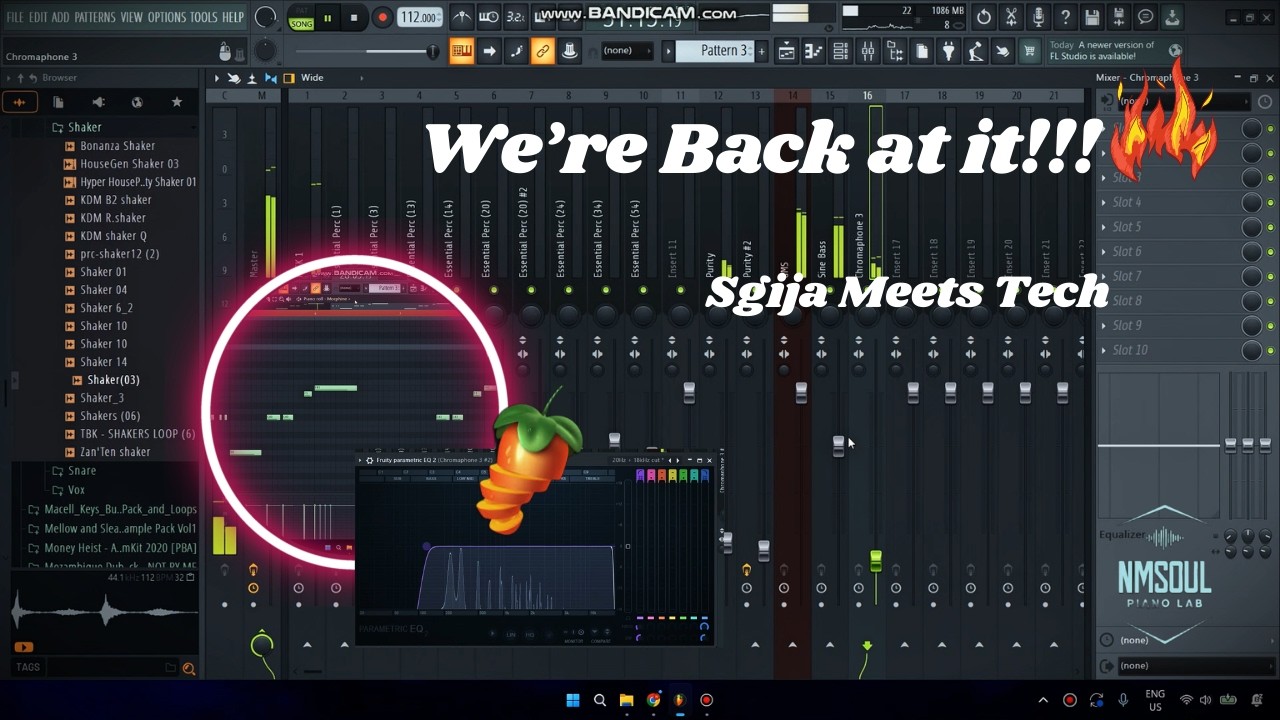 How to make simple Amapiano Beats in Fl studio ( Sgija Tech edition )