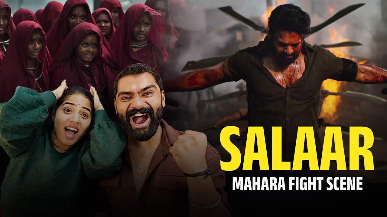SALAAR MAHARA MASS Fight Scene REACTION | SALAAR KATERAMMA FIGHT SCENE REACTION | Prabhas 🔥
