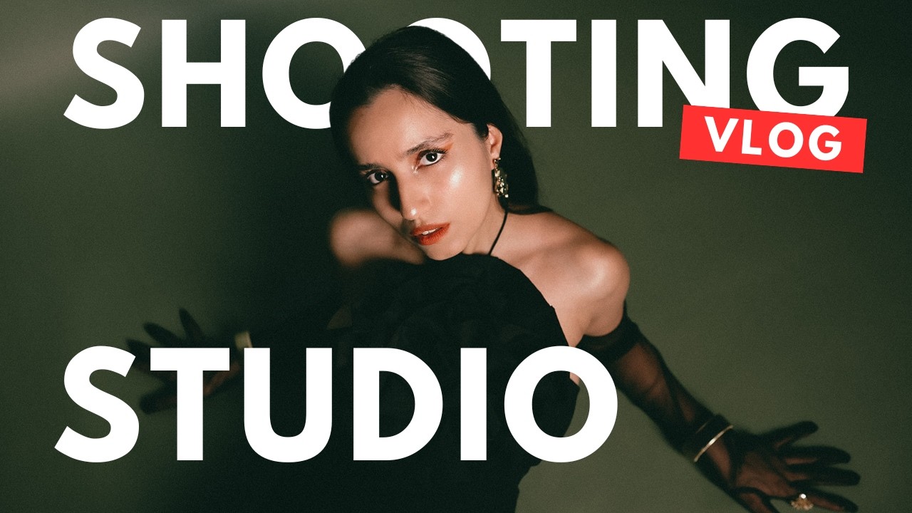 #1 Photoshoot studio avec Cloé (vlog)