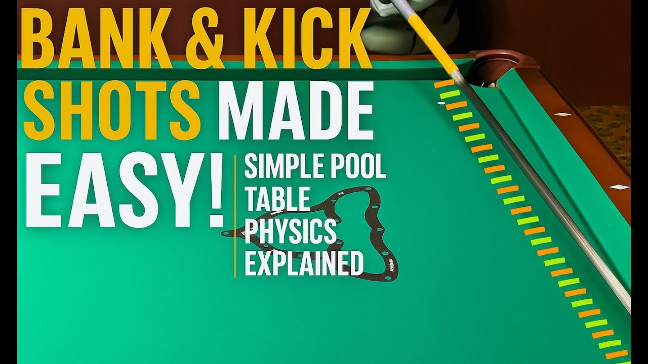 Bank & Kick Shots Made Easy! | Simple Pool Table Physics Explained