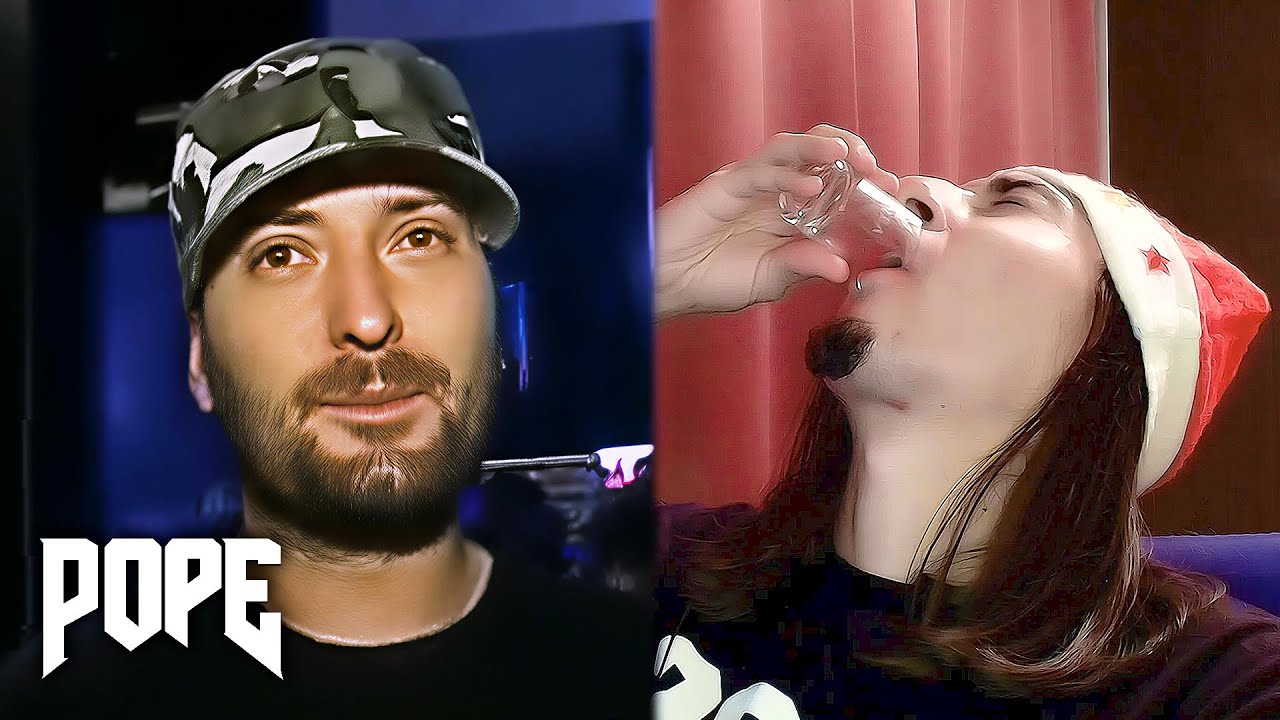 POPE - Daca razi, bei! Craciun Memes Romania