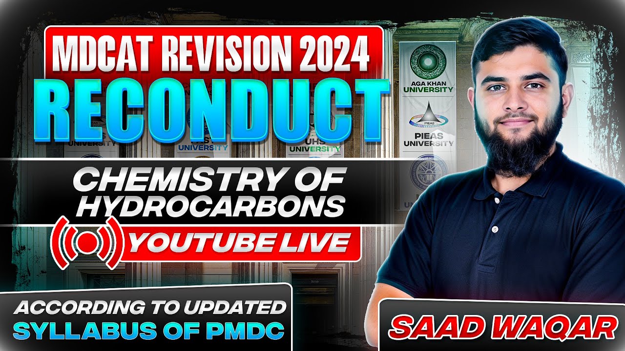 MDCAT Reconduct 2024 | Organic Chemistry | Part 02 | Sindh | SZABMU | Chemistry