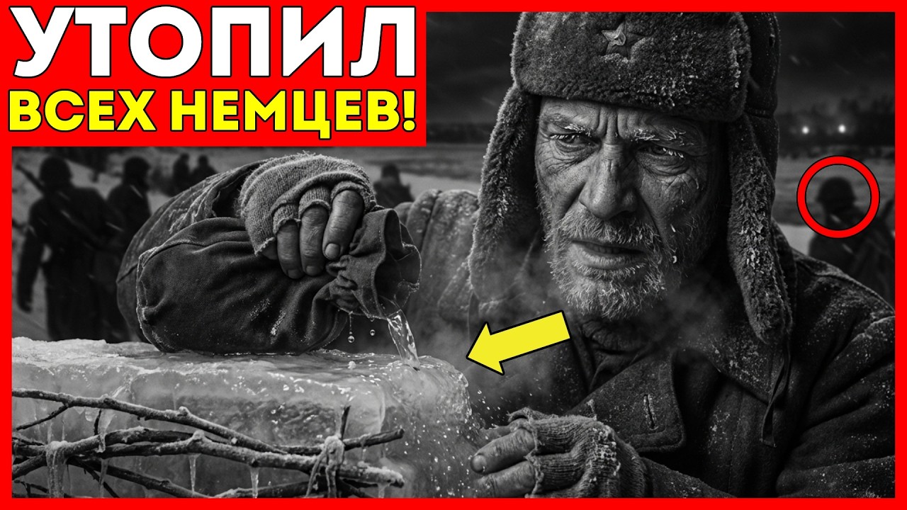 Как НЕВОЗМОЖНЫЙ ЛЕДЯНОЙ трюк одного САПЕРА заставил 200 немцев СДАТЬСЯ без единого ВЫСТРЕЛА...