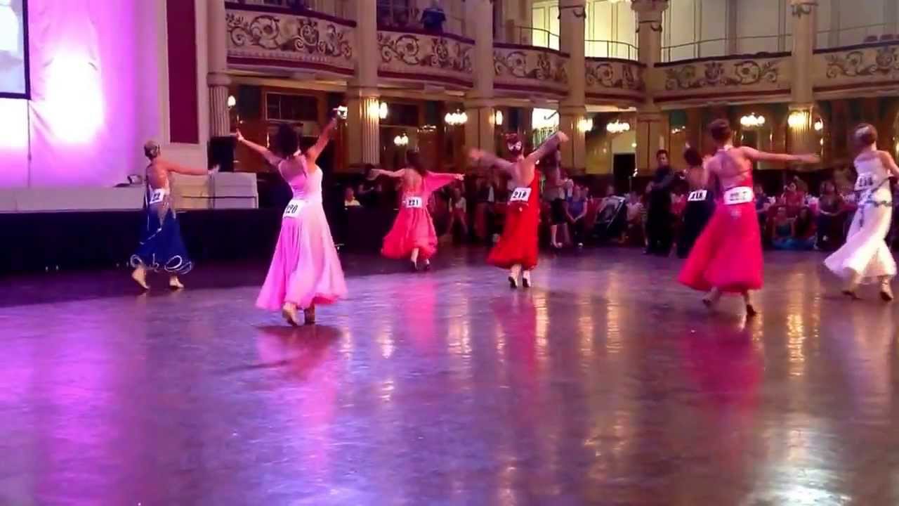 Masters in line 2013 world championships 'waltz'