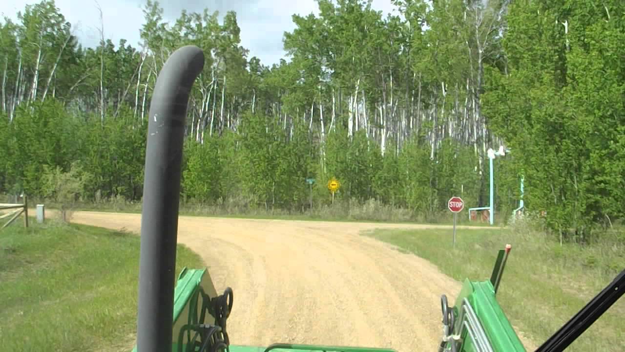 Driving A Tractor On The Road