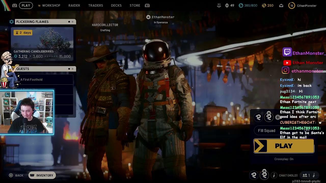 PLAYING ARC RAIDERS W/ HARDCORLLECTOR!!!