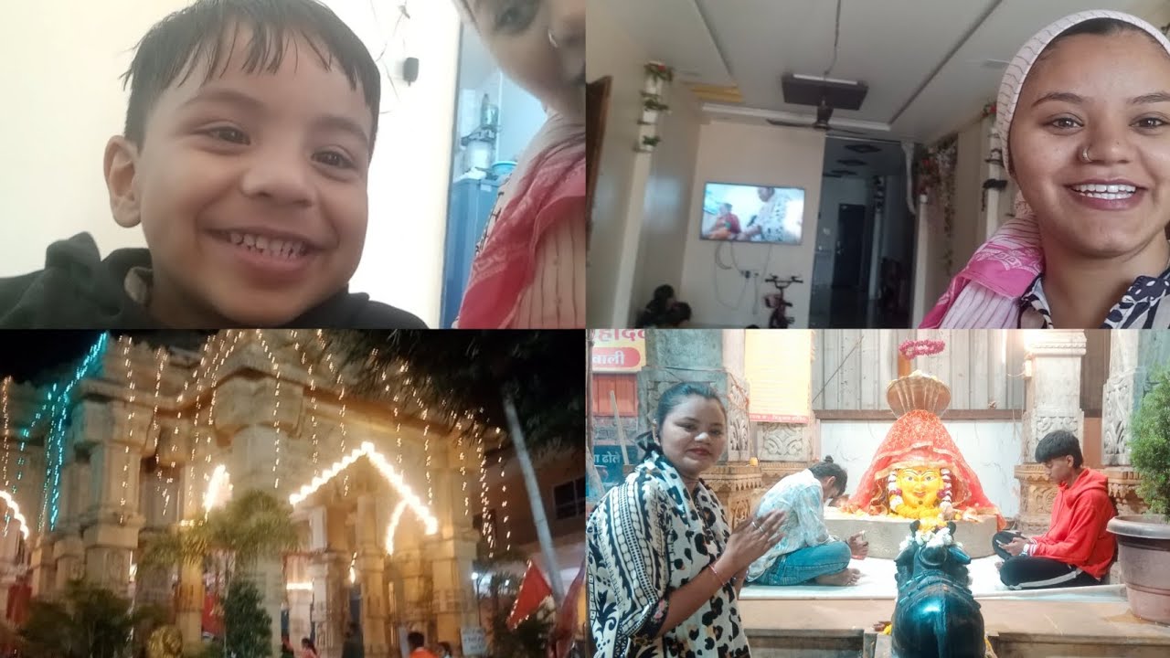 Amba vadi ma ka mandir darsha karne gaye 🙏🏼😌