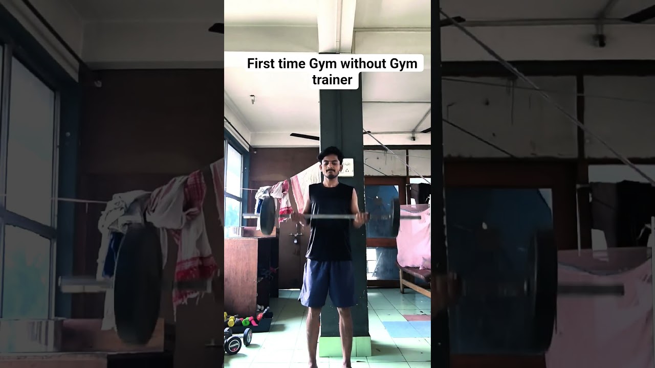 without Gym trainer 👈🤣