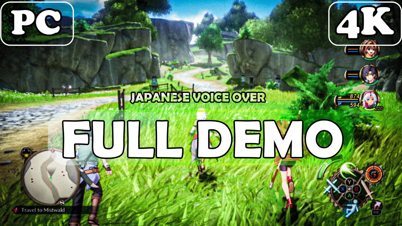 Trails in the Sky 1st Chapter – Full DEMO (4K Ultra | No Commentary)