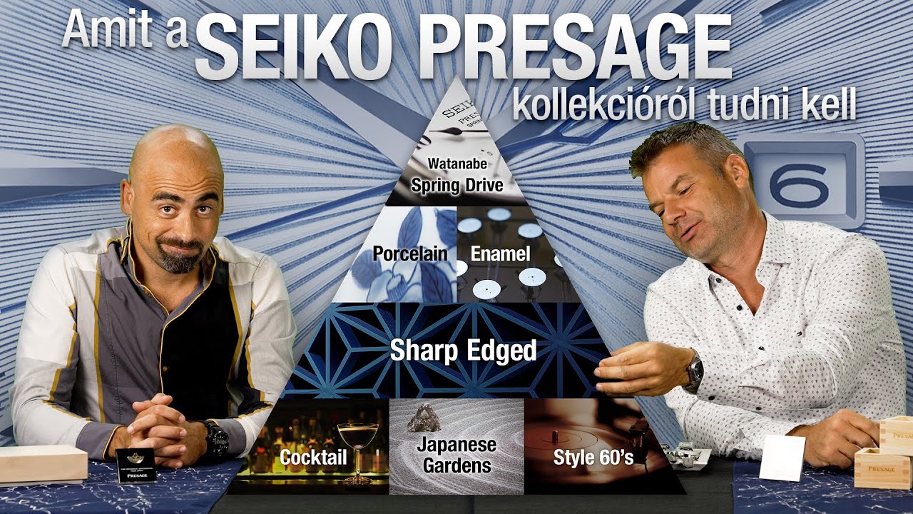 Amit a Seiko Presage kollekcióról tudni kell - Seiko Boutique TV - S02E02