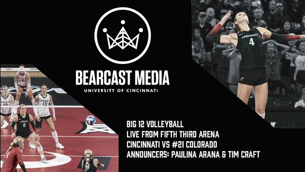 Cincinnati vs #21 Colorado | Big 12 Volleyball | AUDIO ONLY