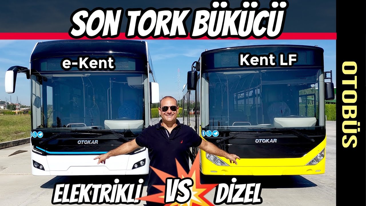 Otokar E-Kent Elektrikli Otobüs ile Dizel Otobüs'ü kapıştırdık.