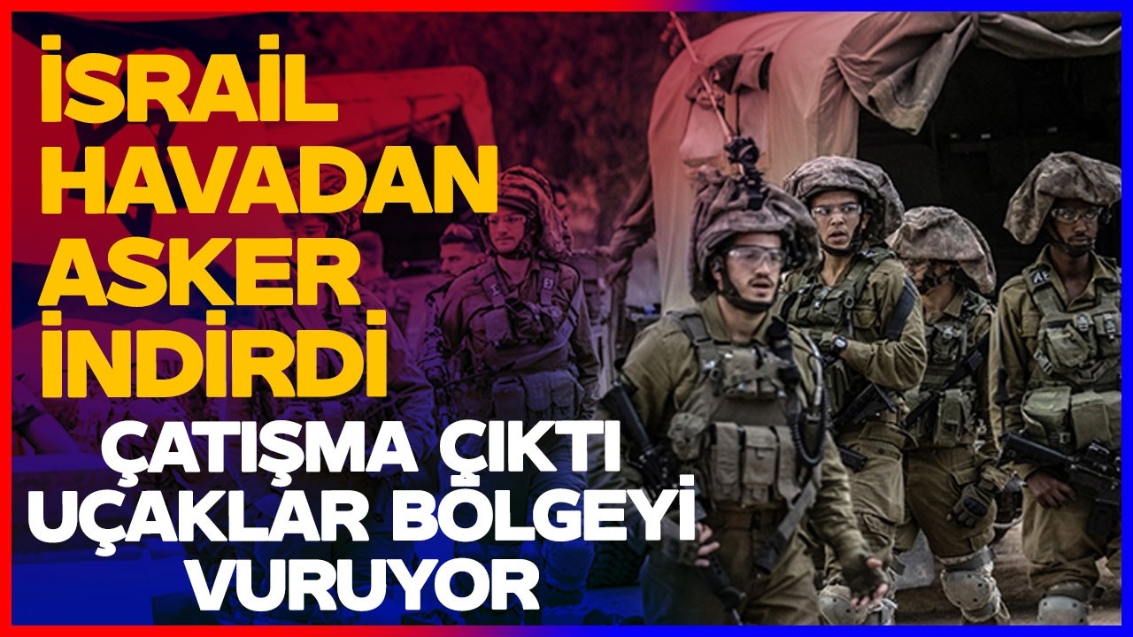 İsrail o Ülkede Kara Harekâtına Başladı! Şiddetli Çatışma Çıktı Savaş Uçakları Orayı Bombalıyor