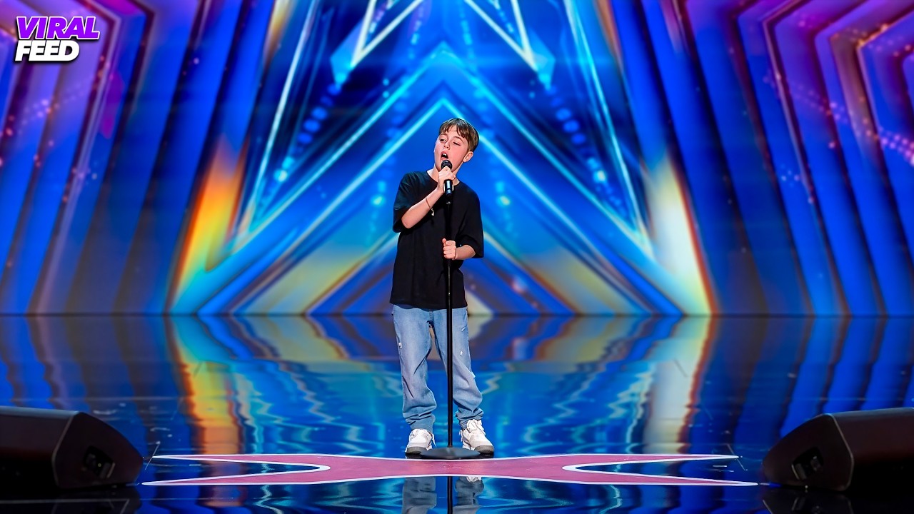 Simon Cowell Meets His LOOK-ALIKE on the Got Talent Stage!