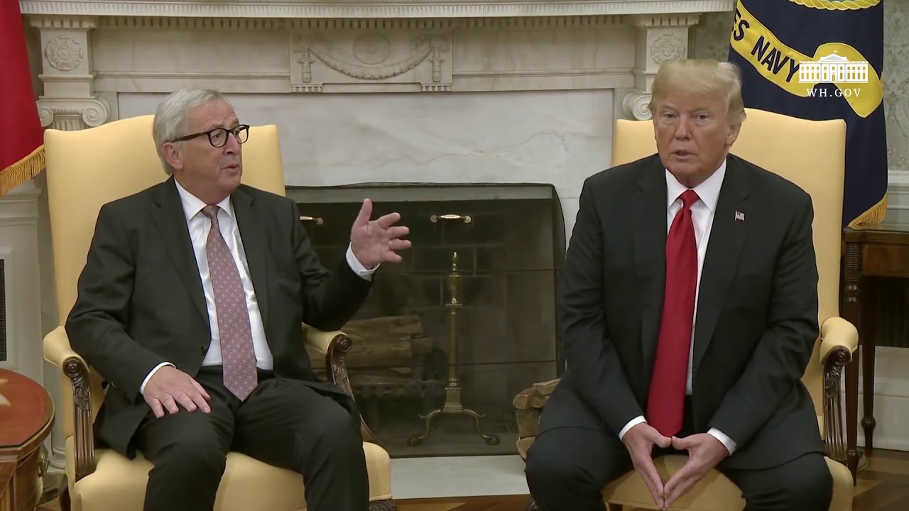 Remarks: Donald Trump Meets with Jean-Claude Juncker of the European Commission - July 25, 2018