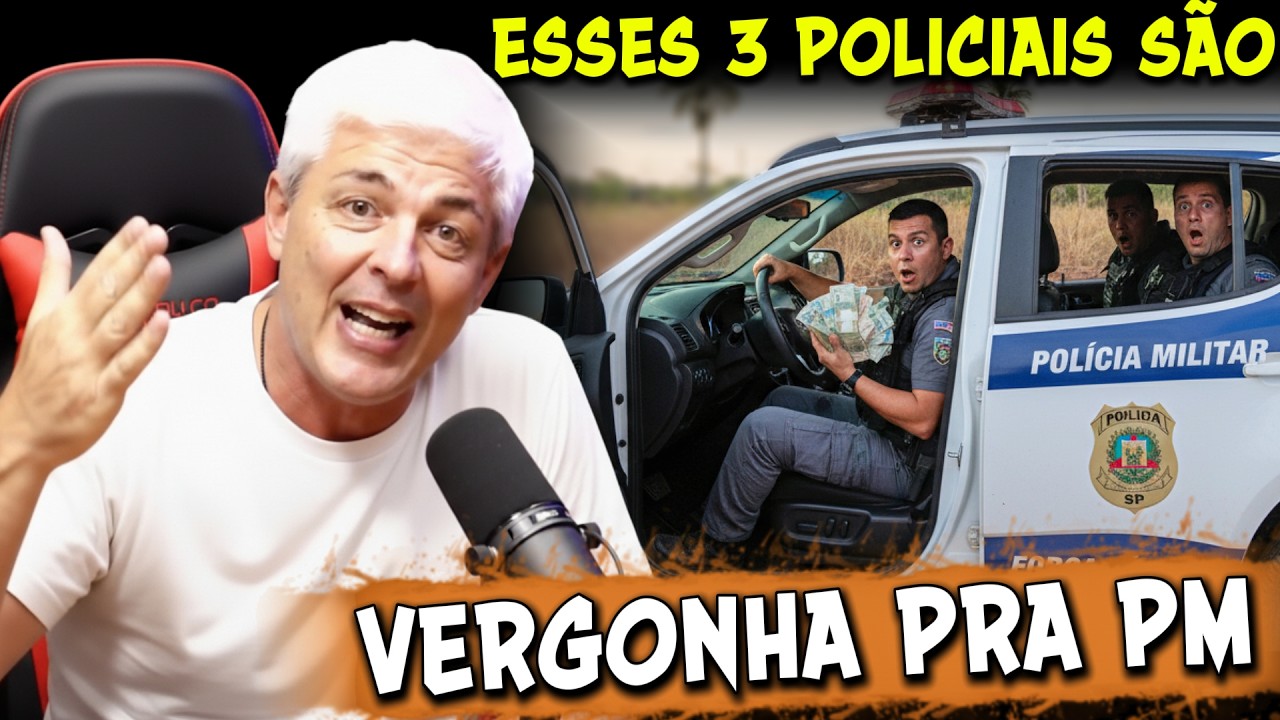 3 HISTORIAS DE POLICIAIS QUE SÃO PIORES DO QUE BANDIDOS - CORONEL PAGANOTTO