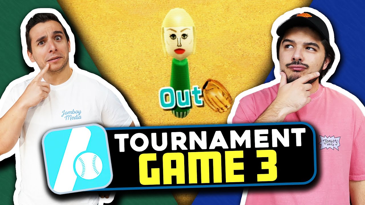 Jake Storiale vs Jolly Olive | Wii Baseball Tournament | Game 3