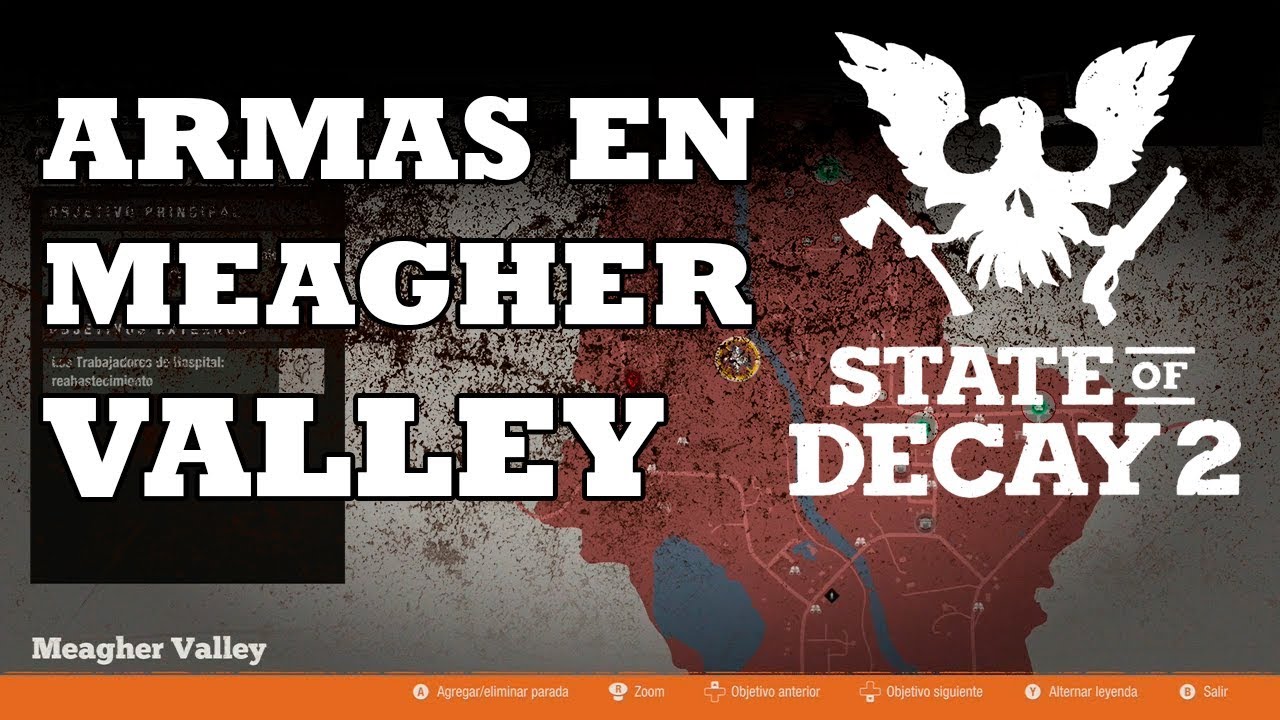 Ubicacion de armas secretas en Meagher Valley - State of Decay 2