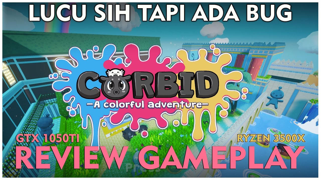 Corbid! A Colorful Adventure GTX 1050 TI Test Gaming