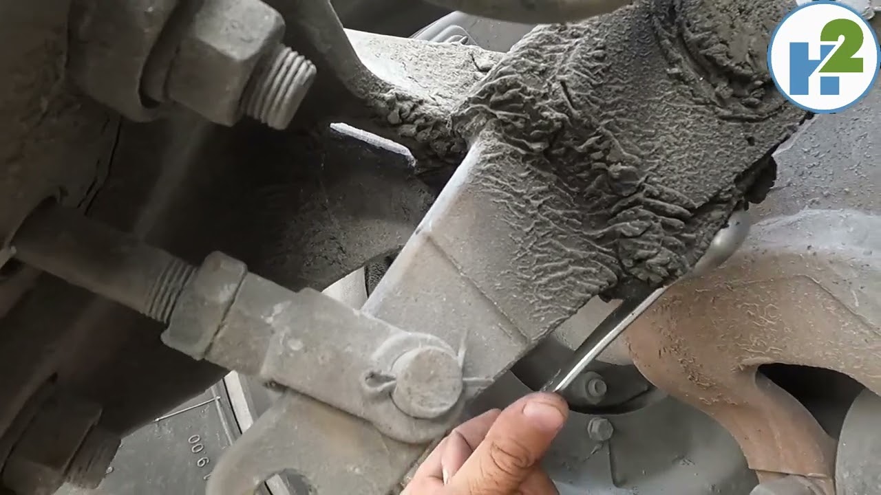 Cách chỉnh phanh hơi xe đầu kéo container chuẩn nhất. LH 0389898100