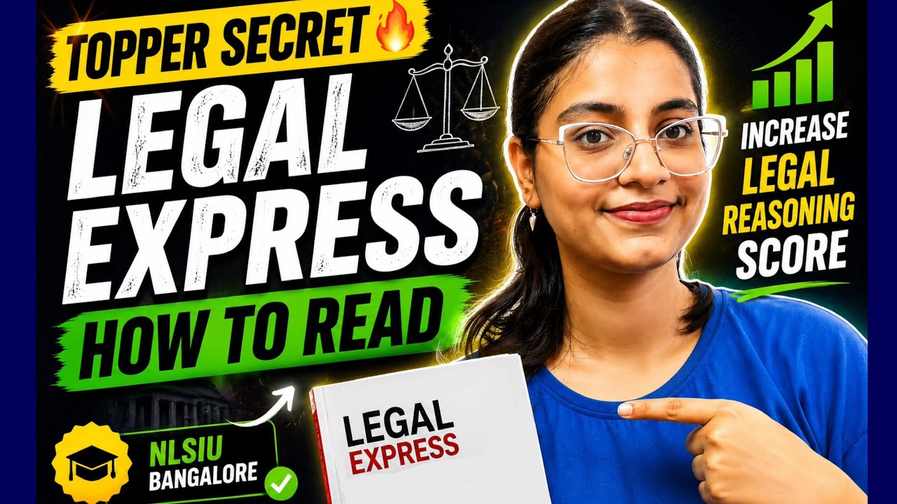 How to Read Legal Express for CLAT 2027 🔥 | Increase Legal Reasoning Score FAST