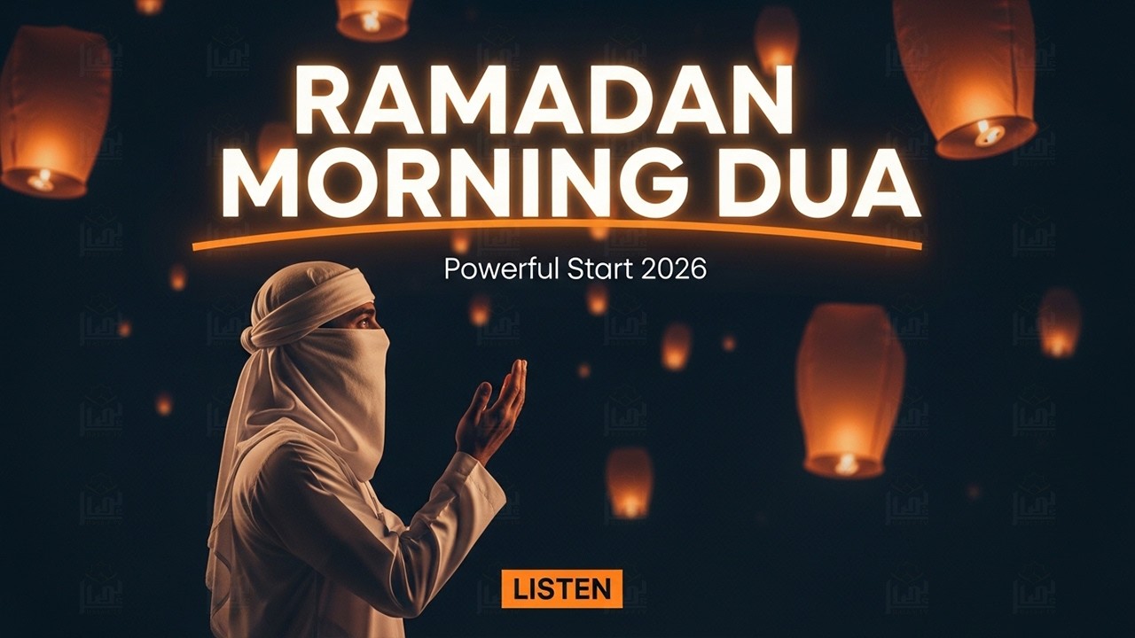 DUA FOR RAMADAN MORNING 2026 | Rizq • Peace • Protection | MUST LISTEN | Basair TV