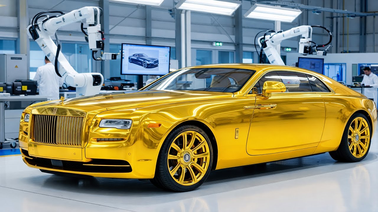 Crafting the $13M Rolls-Royce Sweptail from Solid Gold: A One-Off Masterpiece