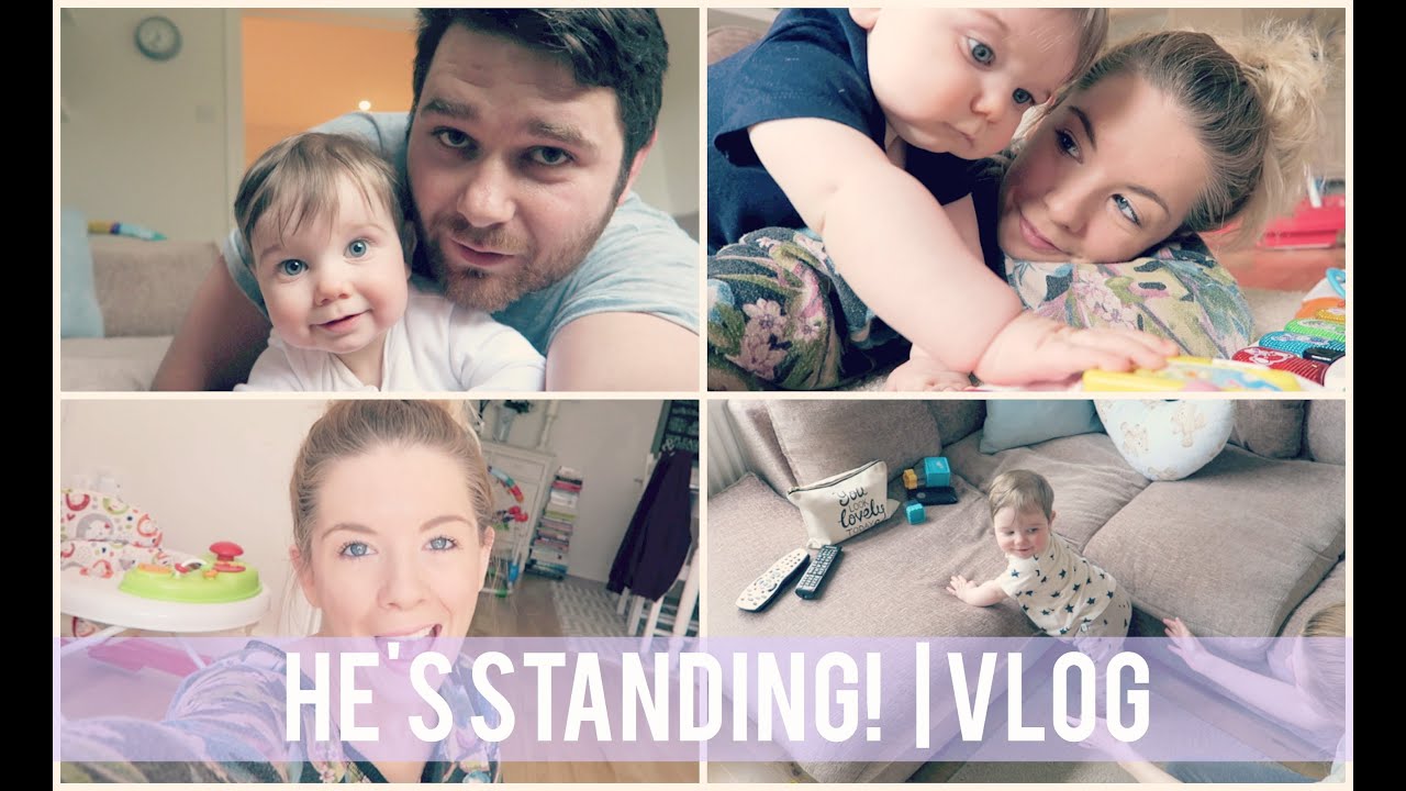 HE'S STANDING | VLOG