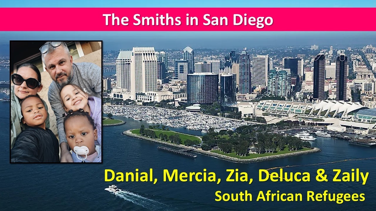 Smiths in San Diego!  | South African Refugees in the USA | 13 Feb 2026