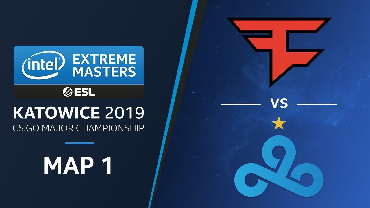 CS:GO - FaZe vs. Cloud9 [Cache] Map1 Ro5 - Legends Stage - IEM Katowice 2019