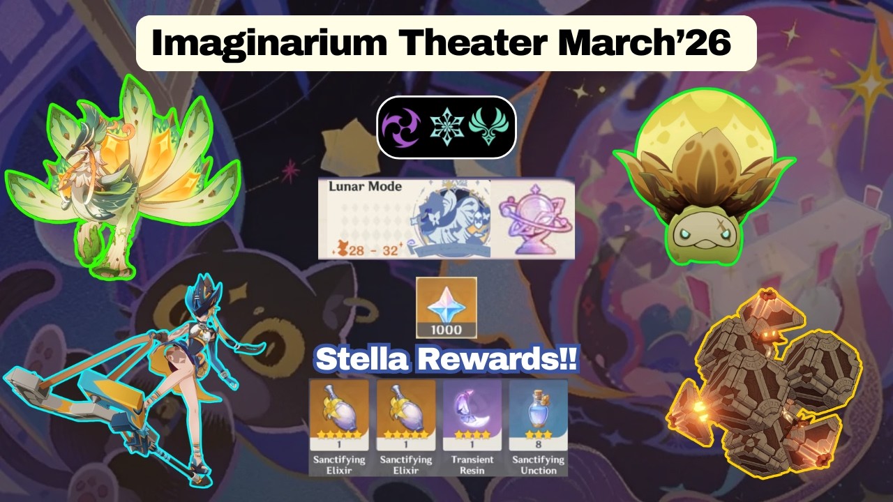 Imaginarium Theater March 2026 – Hard or Easy? | 6.4 Lunar Mode Clear