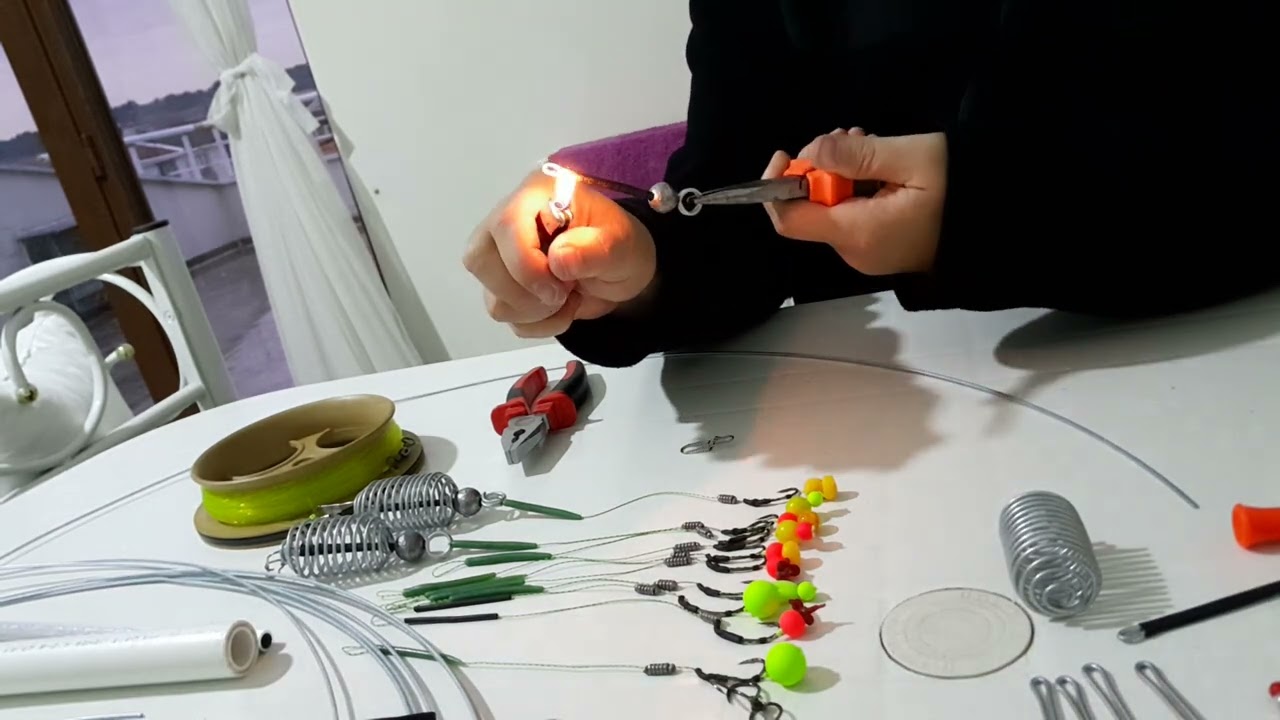 Küspe aparatı ve yayı yapımı.