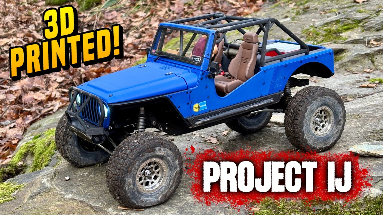 Ho stampato in 3D una Jeep RC 1:10! 🔧🔥 | Project IJ RCMustDIY