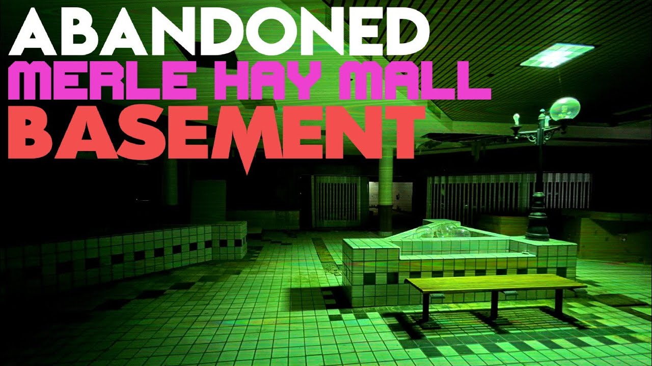 Abandoned: Merle Hay Mall Basement (Garden Court) - Des Moines, Iowa