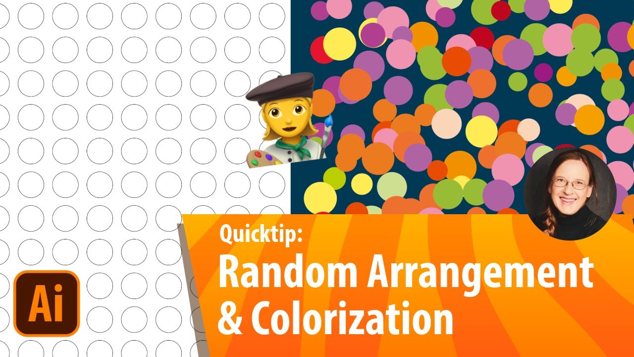 Quick Tip: How To Create A Random Dot Pattern & Apply Random Colors With Basic Illustrator Functions