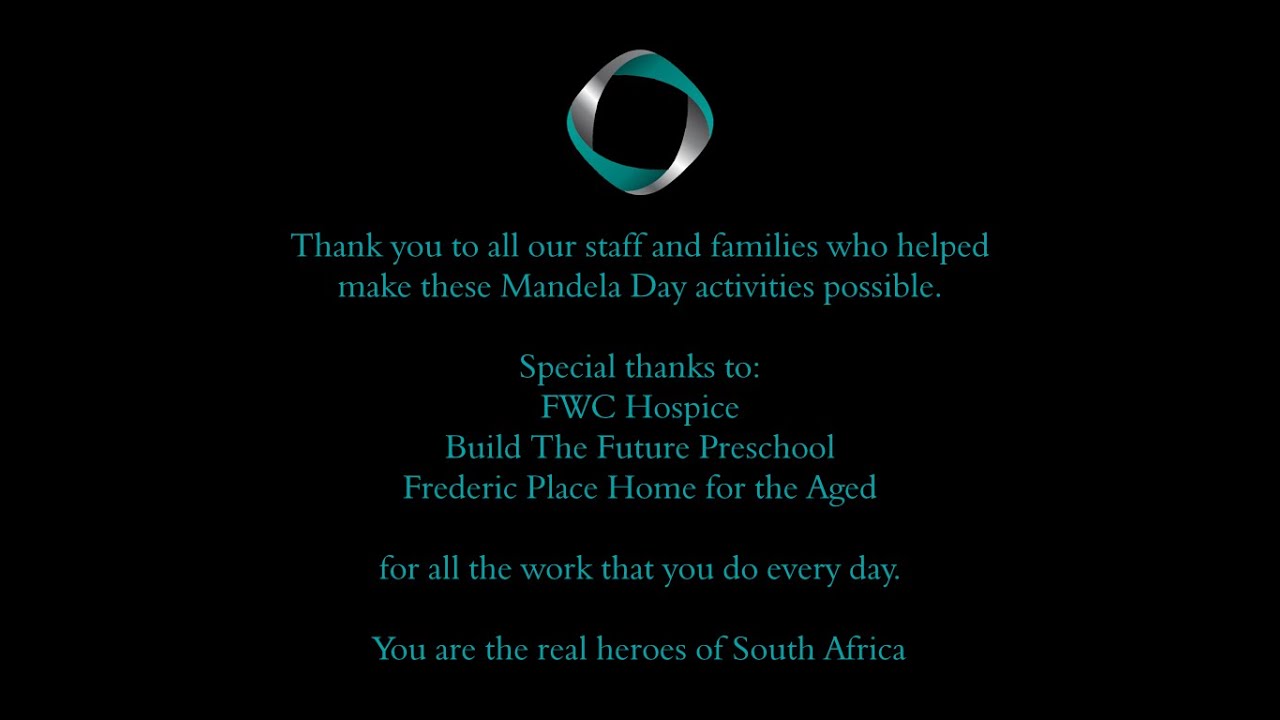 SHA Mandela Day 2015