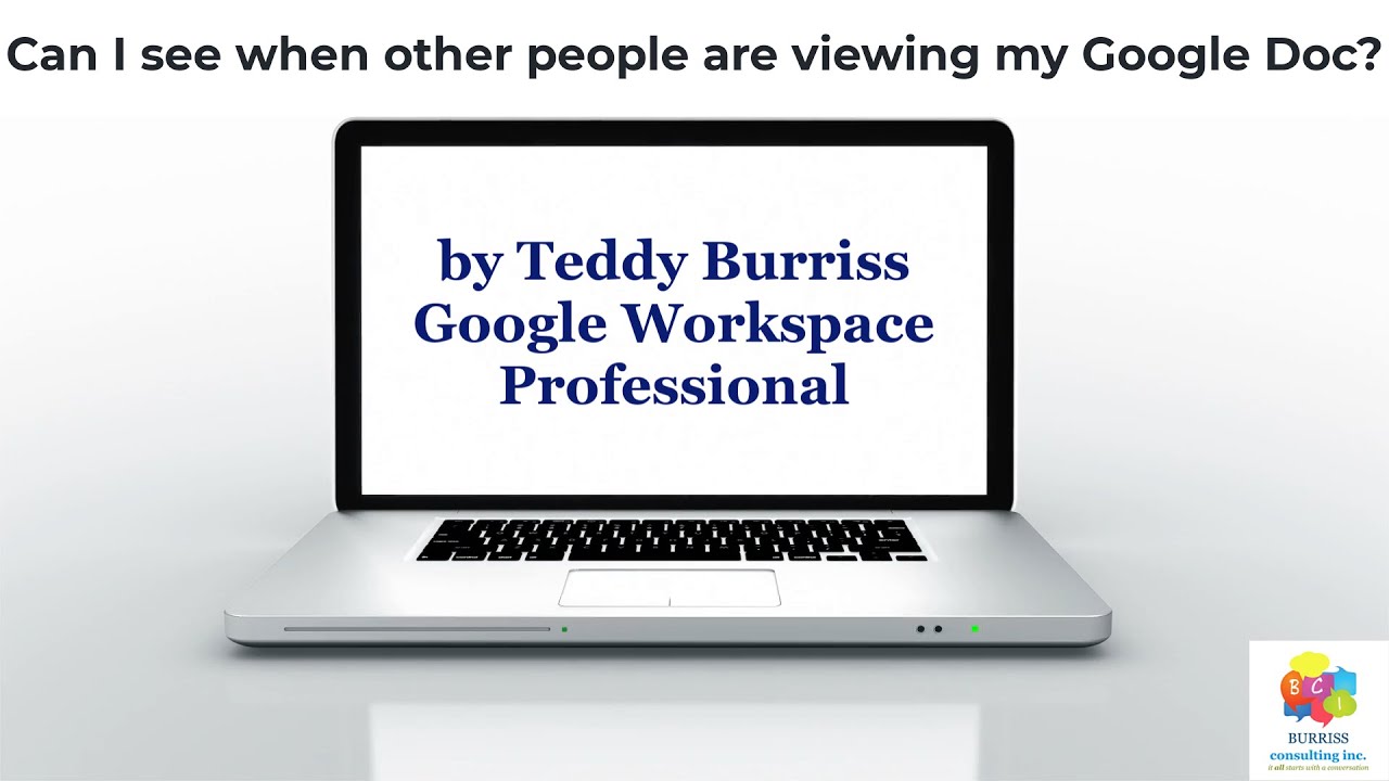 Can I see when other peole are viewing my Google Documents that I shared publicly or privately?