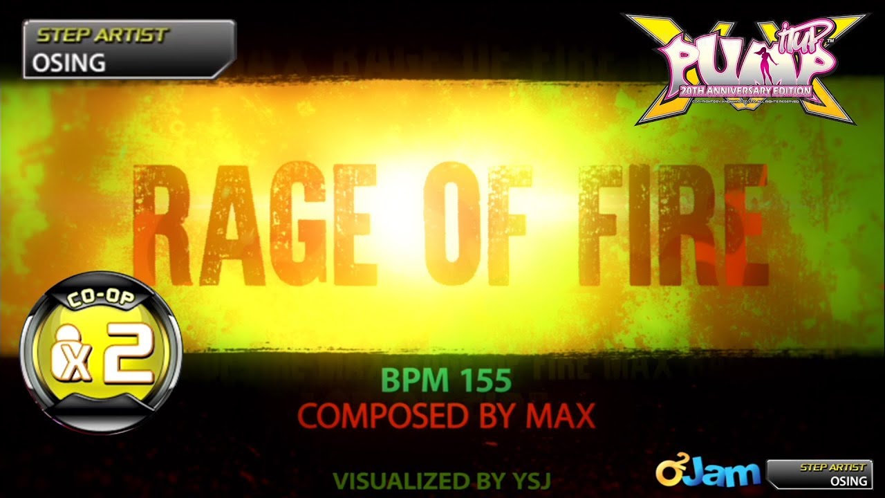 [PUMP IT UP XX] Rage of Fire Co-Op X2