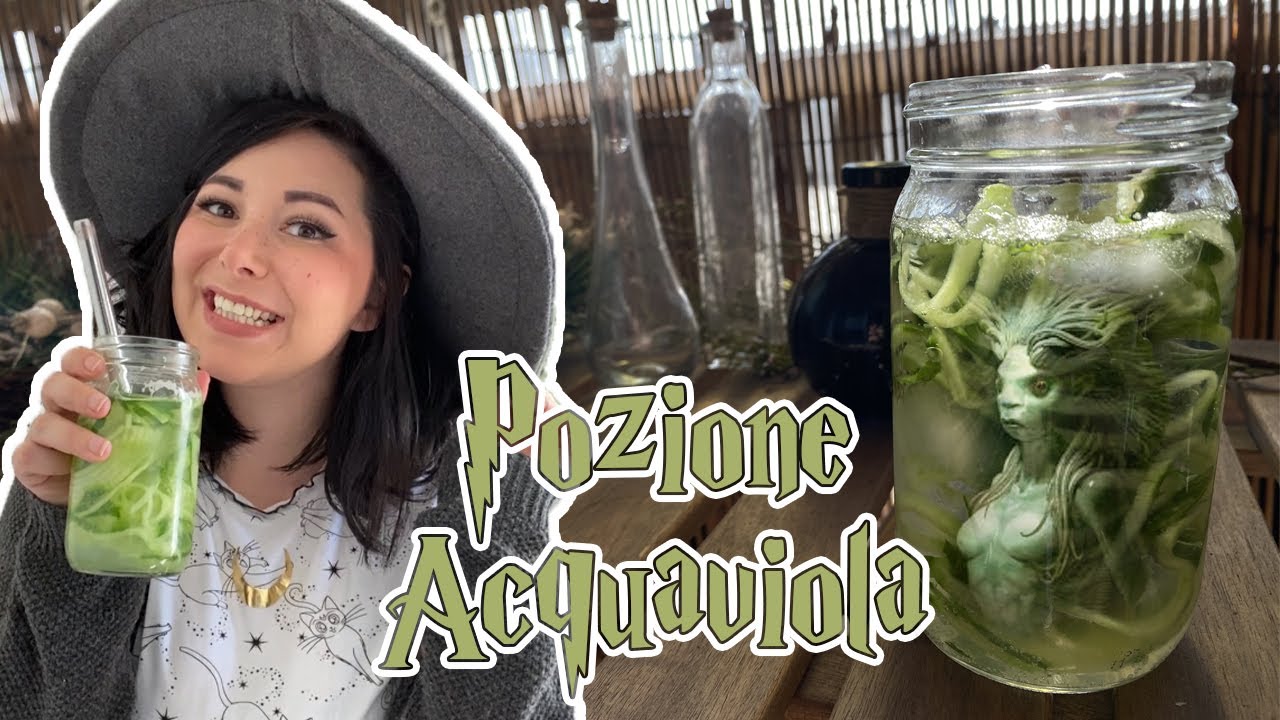 RICETTA POZIONE ACQUAVIOLA | ALGABRANCHIA + ACQUA