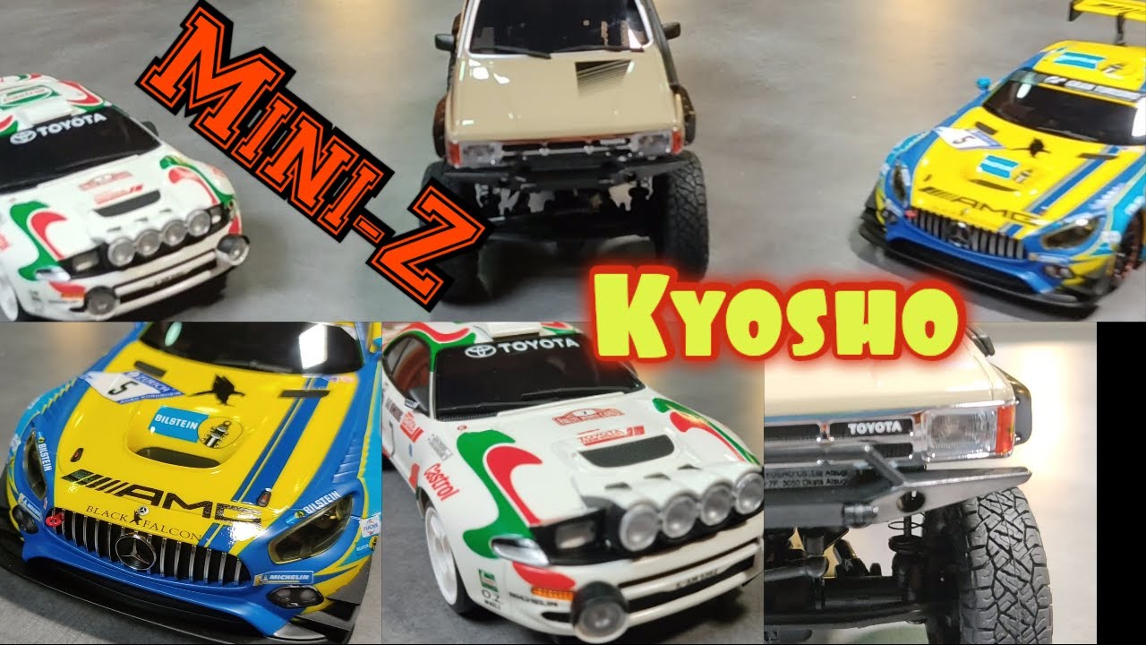 Kyosho Mini Z Cómo son, que diferencias hay, pista, drift,crawler?¿Cual comprar?