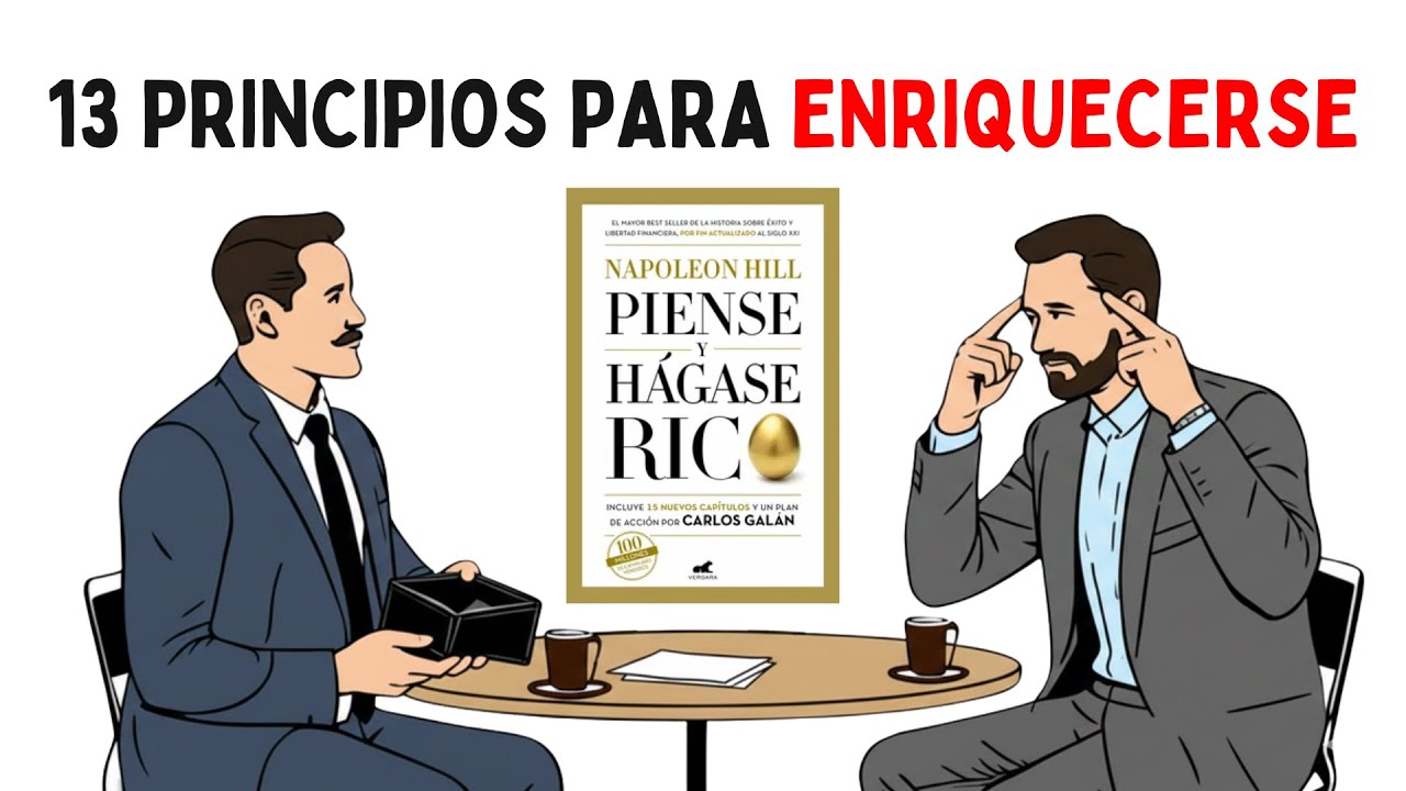 Hazte Rico con Estos 13 Principios | Resumen de Piense y Hágase Rico de Napoleon Hill