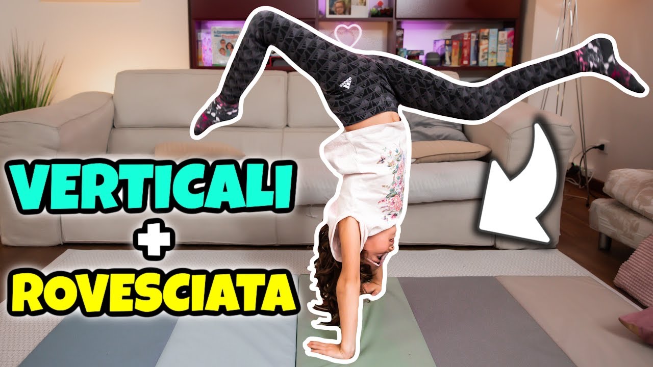 VERTICALE e ROVESCIATA: Esercizi di Ginnastica Ritmica con Matilde
