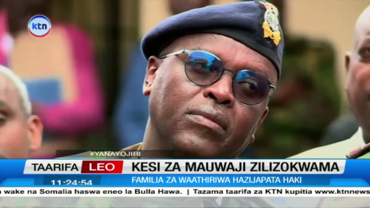 Kesi za mauaji zilizokwama: Familia za waathiriwa walilia haki