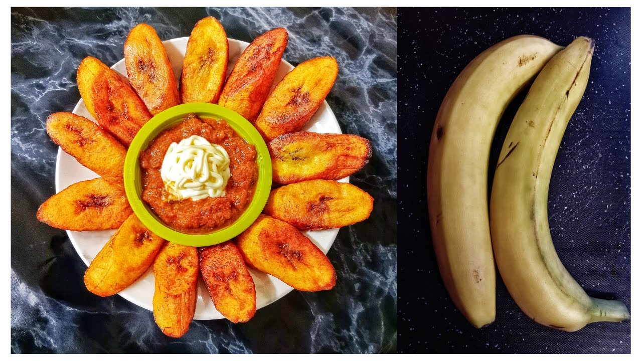 HOW TO MAKE AFRICAN FRIED PLANTAINS /MAKEMBA YA KOKALINGA